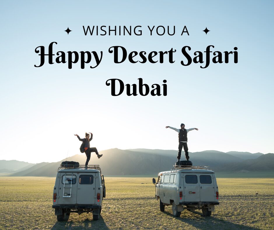 Desert safari Dubai Activities